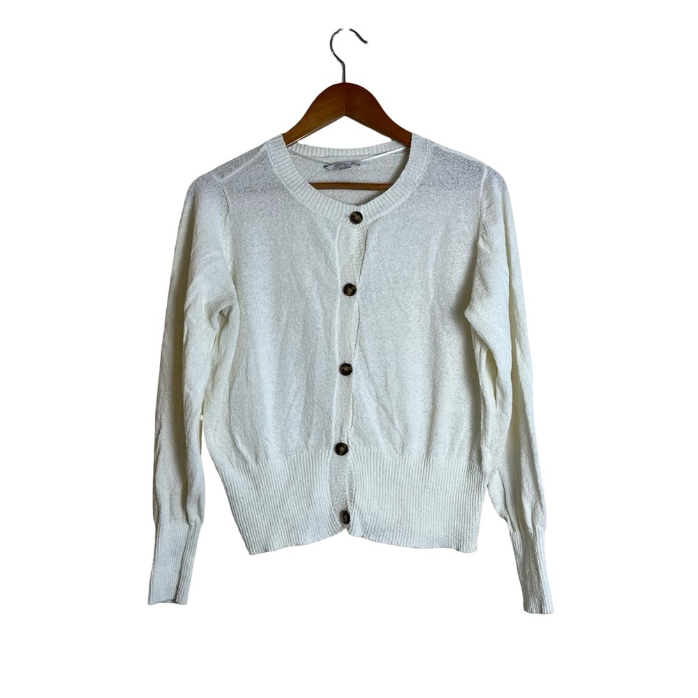 O’Neill off‎ white knit cardigan. Size small